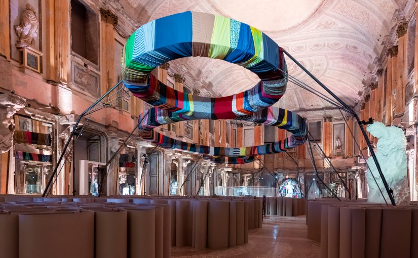 Michelangelo Pistoletto  “La Pace Preventiva” Palazzo Reale Sala delle Cariatidi Milano