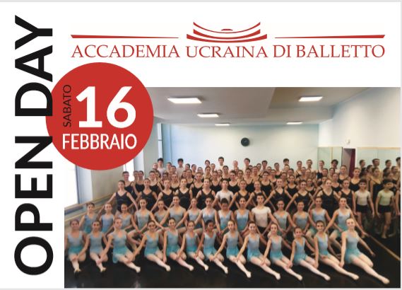 OPEN DAY ACCADEMIA UCRAINA DI BALLETTO