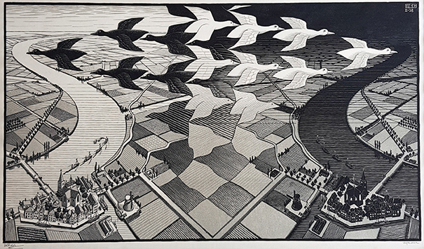 Mudec Milano M.C. Escher.Tra arte e scienza