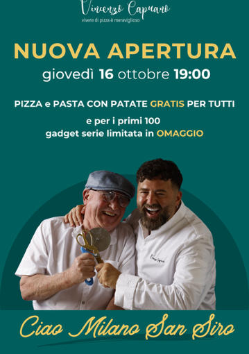 Vincenzo Capuano apre il terzo locale a Milano: arriva San Siro, nel cuore dell’’Ippodromo