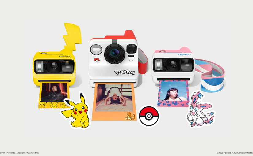POLAROID LANCIA UNA COLLABORAZIONE POKÉMON